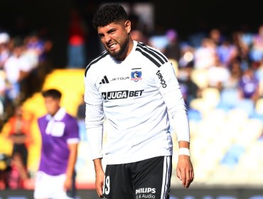 Maximiliano Romero enciende las alarmas en Colo-Colo tras sufrir un golpe en la práctica de cara al partido ante Palestino