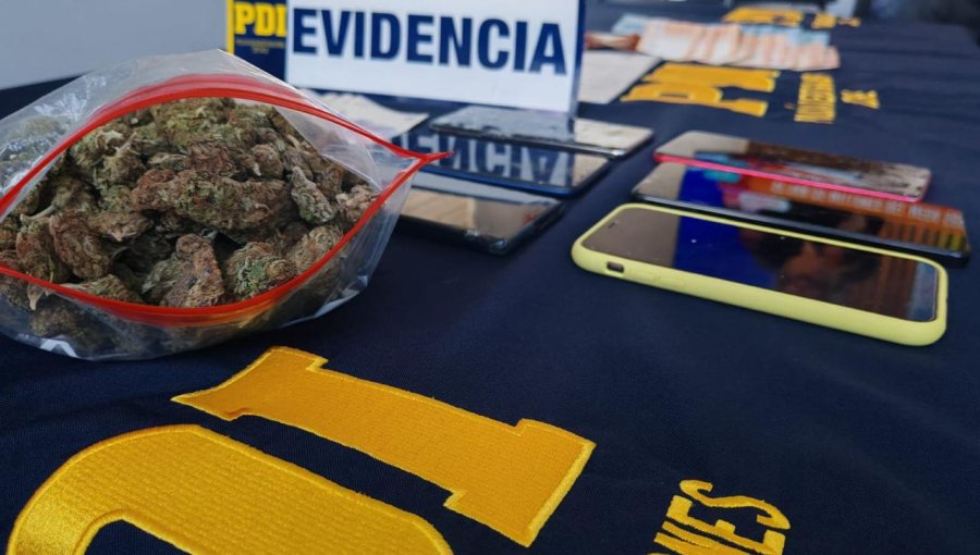 Capturan a delincuente buscado por robos en casas de Papudo: incautan droga y dinero