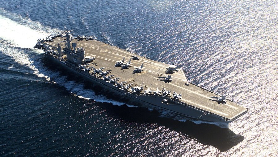 Portaaviones USS “Nimitz” arribará a Valparaíso en operación internacional “Southern Seas 2026”