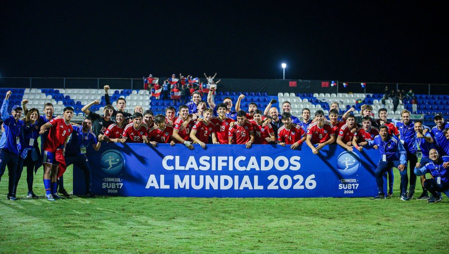 Chile clasifica al Mundial Sub-17 de Qatar tras aplastar a Bolivia en el Sudamericano