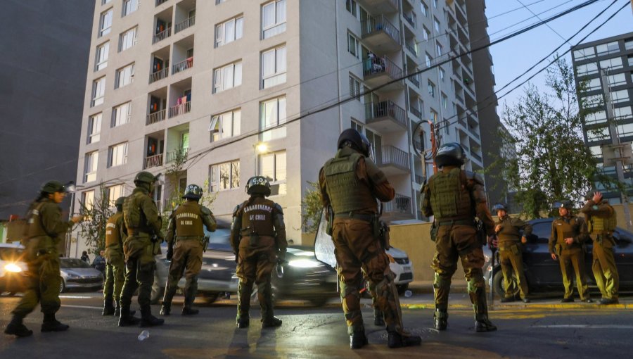 Megaoperativo policial en la región Metropolitana deja 56 detenidos y 122 vehículos retirados