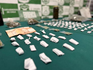 Desarticulan clan familiar dedicado al tráfico de drogas en Algarrobo: cuatro detenidos