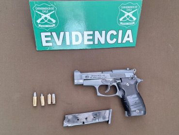 Detienen a dos sujetos con amplio prontuario por robo frustrado a conductor en Quintero