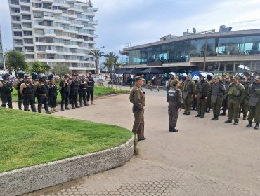 «Ronda Impacto» en el plan de Viña del Mar deja 27 detenidos y múltiples infracciones