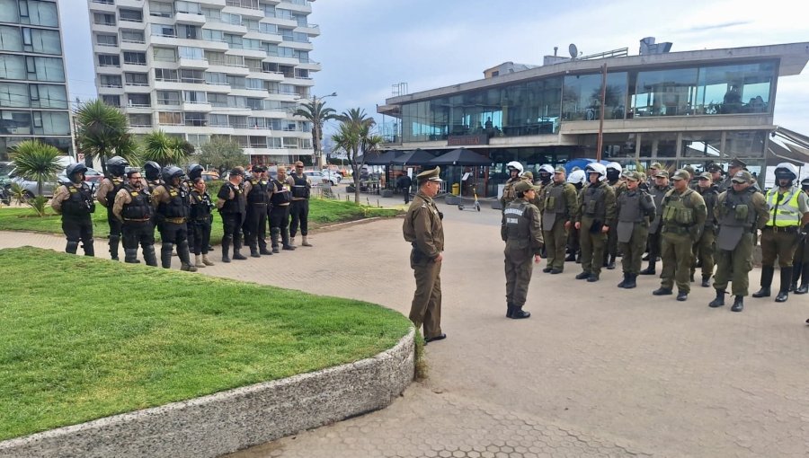 «Ronda Impacto» en el plan de Viña del Mar deja 27 detenidos y múltiples infracciones