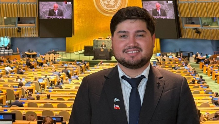 De Valparaíso a la ONU: porteño representó a Chile en Foro de la Juventud en Nueva York