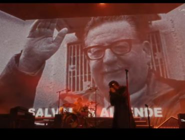 Imagen de Salvador Allende marca show de The Strokes en Coachella 2026