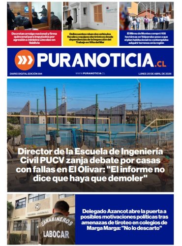 Edición Digital 594 Lunes 20 de Abril de 2026