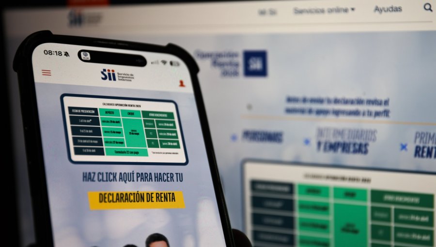 Operación Renta: SII autorizó la devolución de impuestos para 988.933 contribuyentes