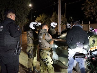 Con ocho detenidos termina un nuevo operativo de «Ronda Impacto» en Puchuncaví