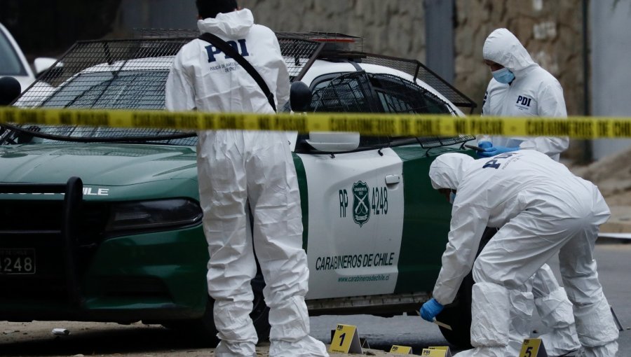 Hombre extranjero muere acribillado con disparos en el cráneo y tórax en Quilicura