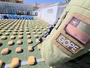 Incautan casi dos toneladas de marihuana en Antofagasta: estaban ocultas en el desierto