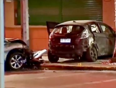 Mujer queda en riesgo vital tras choque provocado por carabinero ebrio en Santiago: otros cuatro presuntos policías escaparon