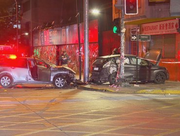 Fallece mujer que fue víctima de choque provocado por carabinero que conducía ebrio en Santiago