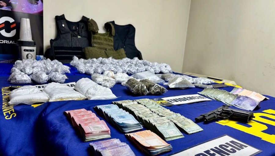 PDI incautó más de 80 millones de pesos en droga en Puente Alto