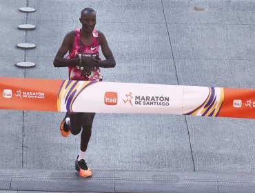 Maratón de Santiago quedó en manos del kenianao Cornelius Chepkok