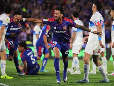 Universidad de Chile con solitario gol del "Gato" Lucero se queda con el clásico ante Católica