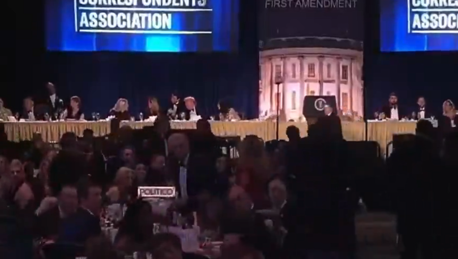 Presidente Trump es evacuado de cena oficial tras incidente de seguridad en Washington