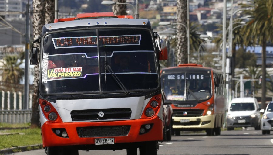 Caos inminente en el Gran Valparaíso: gremio del transporte confirma paro este mismo lunes en servicios de la provincia de Marga Marga