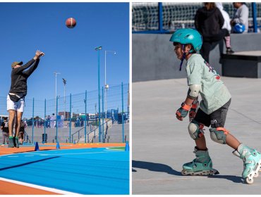 Parque Familiar Vista al Mar: Concón convirtió foco de incivilidades en espacio social y multideportivo de más de 1,8 hectáreas