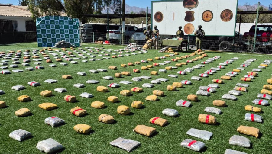 Decretan prisión preventiva para imputado por trasladar casi media tonelada de marihuana y un kilo de ketamina en Chañaral