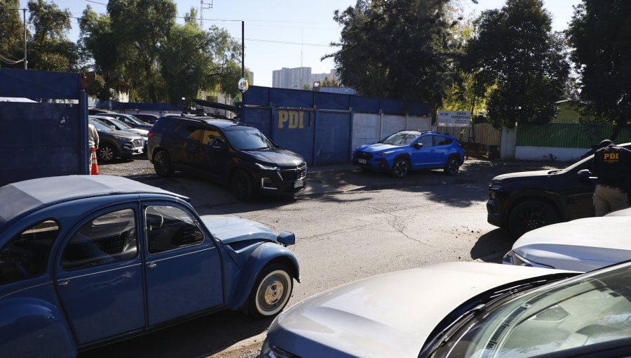 Operativo que incluyó allanamiento del departamento de Kaminski terminó con 18 detenidos y más de 40 vehículos incautados