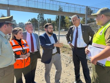 Autoridades inspeccionan la ruta 68 para instalar cámaras de alta tecnología contra la delincuencia en la región de Valparaíso