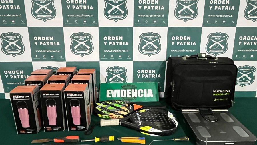 Cuatro detenidos en Concón por robos en Reñaca: portaban especies sustraídas y herramientas para delinquir