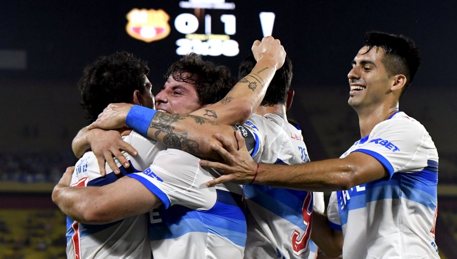 La UC consigue un triunfazo ante Barcelona en Ecuador y es uno de los líderes del grupo D de Copa Libertadores