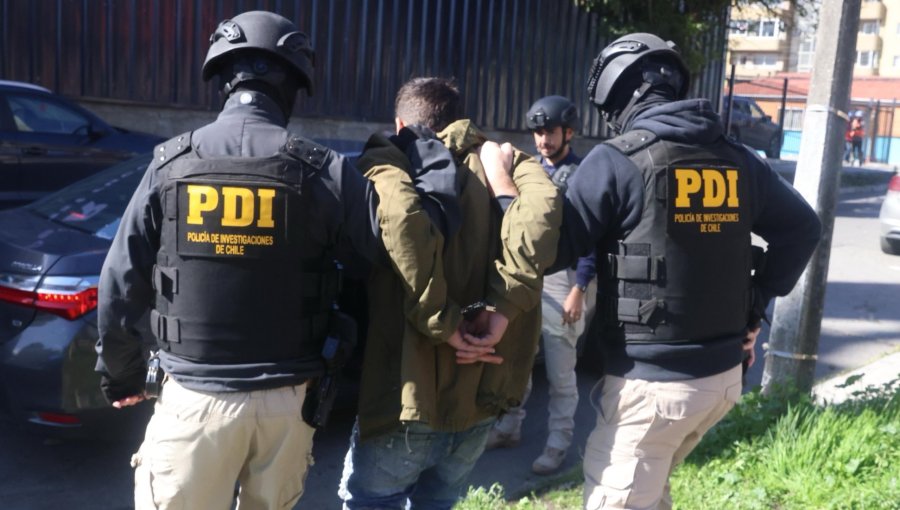 Desarticulan a peligrosa banda en el Biobío que mantenía vínculos con el Tren de Aragua