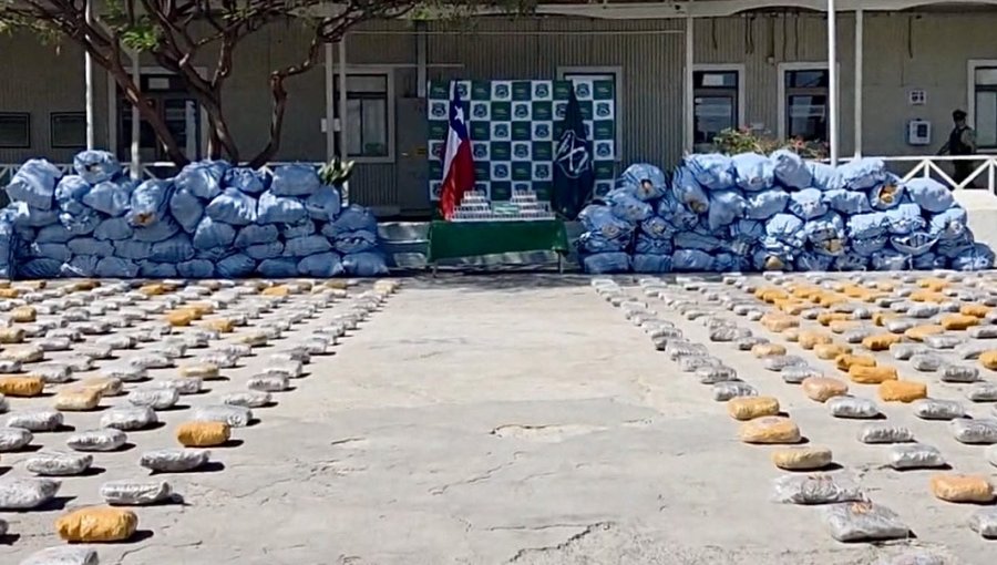 Concretan mayor incautación de drogas en 25 años: 4.831 kilos ocultos en camión cisterna en Calama