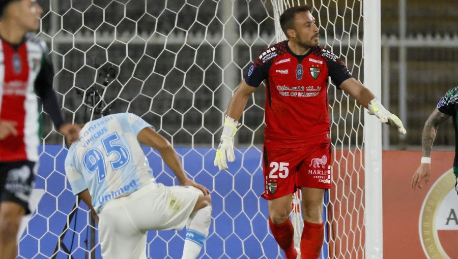 “Lo que pasó es algo atípico”: Sebastián Pérez fue el héroe de Palestino tras tapar tres penales ante Gremio
