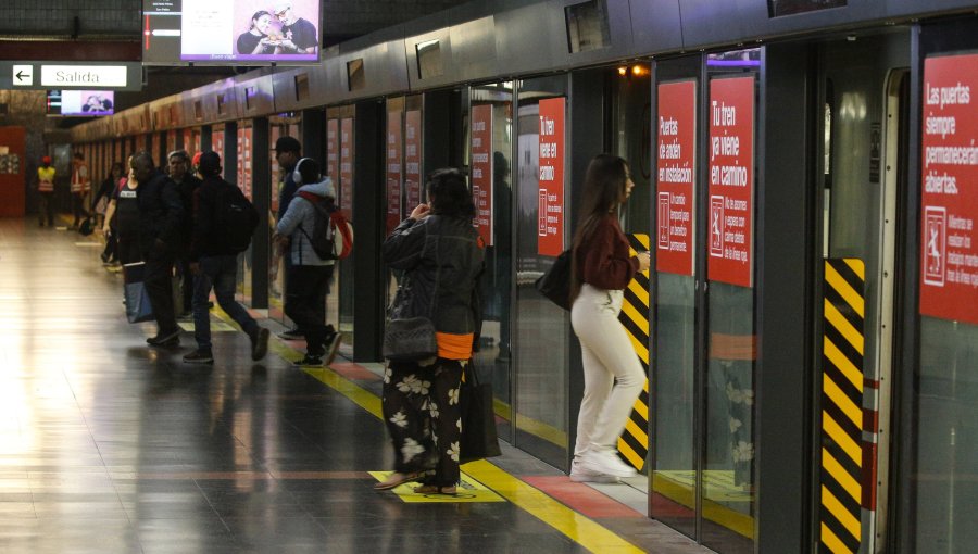 60,4 millones personas fueron transportadas por Metro de Santiago durante marzo de este año