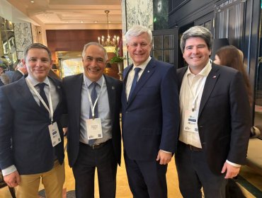 Francisco Chahuán participó en conferencia y reunión ejecutiva de la International Democracy Union en Croacia