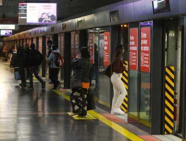 60,4 millones personas fueron transportadas por Metro de Santiago durante marzo de este año