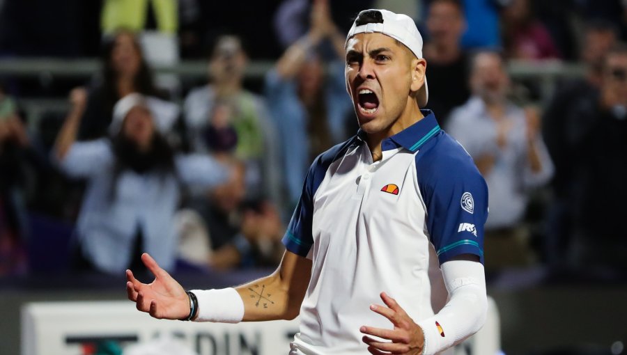 Alejandro Tabilo debutó en el cuadro principal del Masters de Roma con un arrollador triunfo