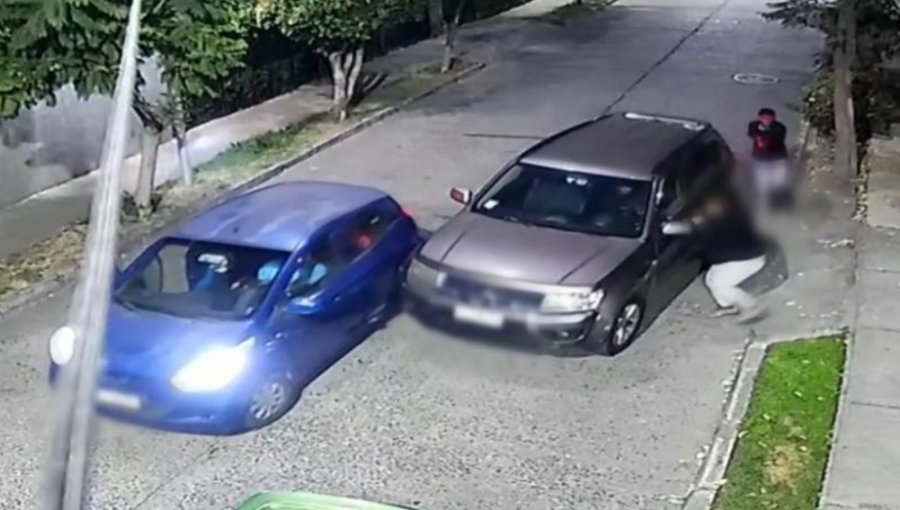Capturan a banda que baleó con un subfusil Uzi a víctima de portonazo en Providencia