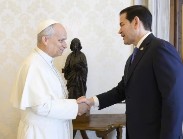 León XIV recibe a Marco Rubio en el Vaticano tras la polémica con Trump por Irán