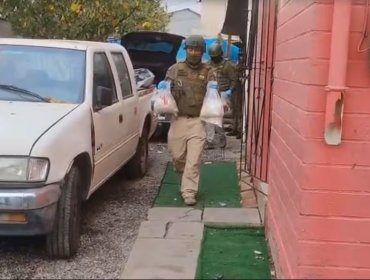 Desarticulan en Quilicura a banda que fabricaba y traficaba éxtasis: cinco ciudadanos colombianos fueron detenidos
