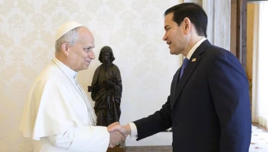 León XIV recibe a Marco Rubio en el Vaticano tras la polémica con Trump por Irán