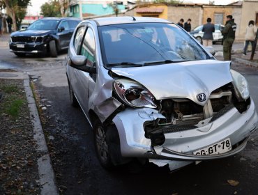 Senadora Fabiola Campillai sufre accidente de tránsito en Cerro Navia tras colisión frontal