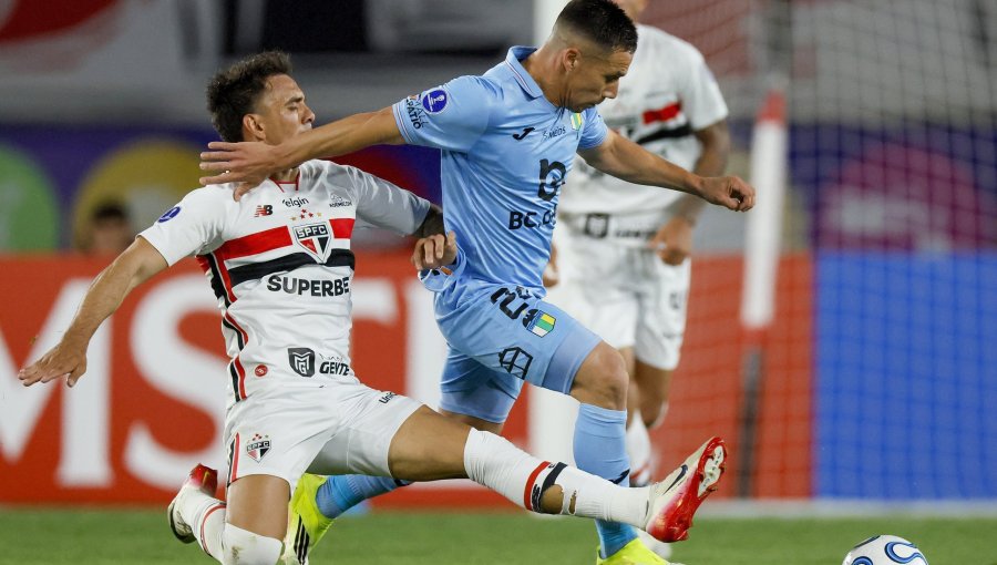 O'Higgins desaprovechó varias opciones y empató ante Sao Paulo en la Copa Sudamericana