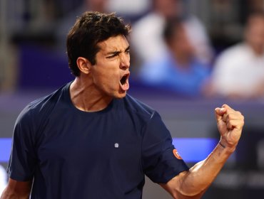 Cristian Garin debuta con gran triunfo y avanza a segunda ronda del Masters de Roma