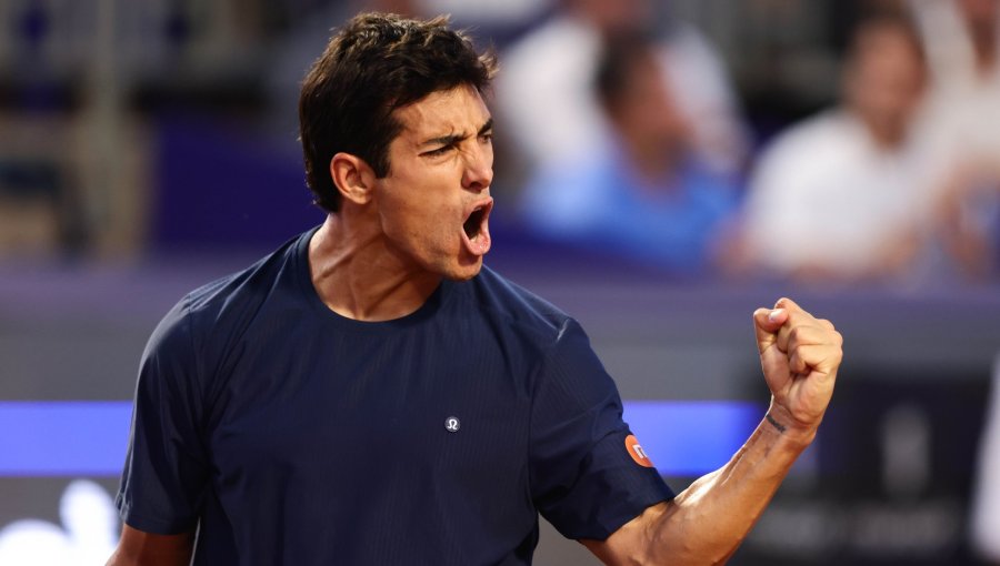 Cristian Garin debuta con gran triunfo y avanza a segunda ronda del Masters de Roma