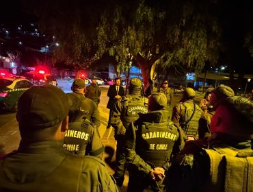 Cuatro detenidos deja «Ronda Impacto» realizada por Carabineros en Cabildo