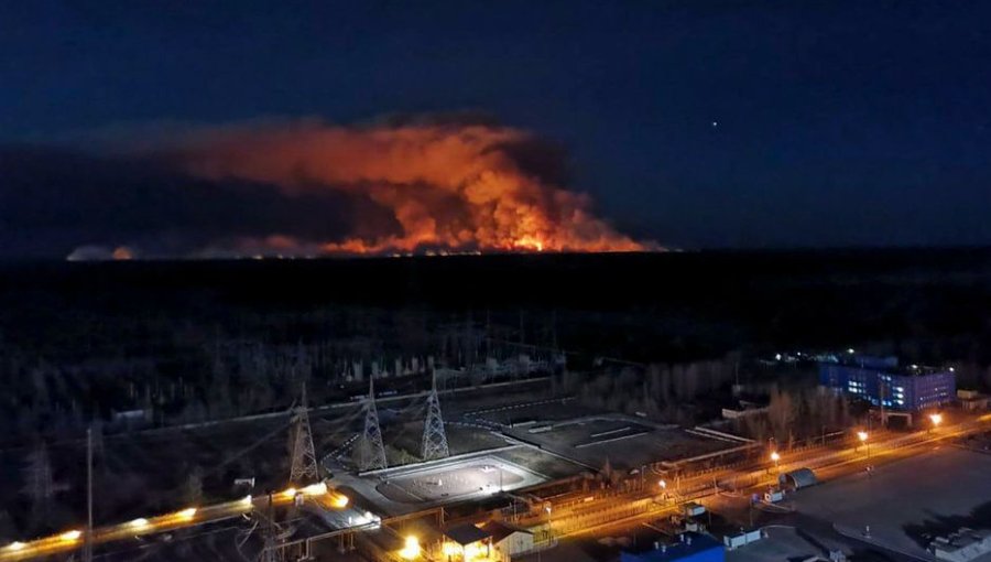 Alarma en Chernóbil: Ataque con dron provoca incendio de gran magnitud en la zona de exclusión