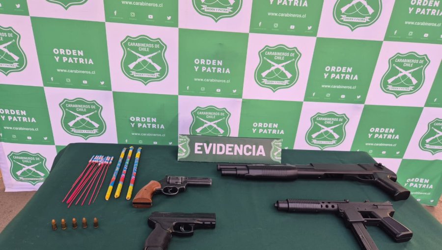 Caen "portoneros" en El Bosque y San Bernardo: Carabineros desarticula banda dedicada al robo de vehículos