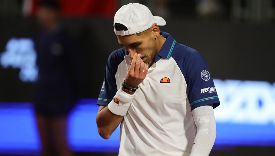 Alejandro Tabilo sufre una de las peores derrotas de su carrera y se despide del Masters de Roma