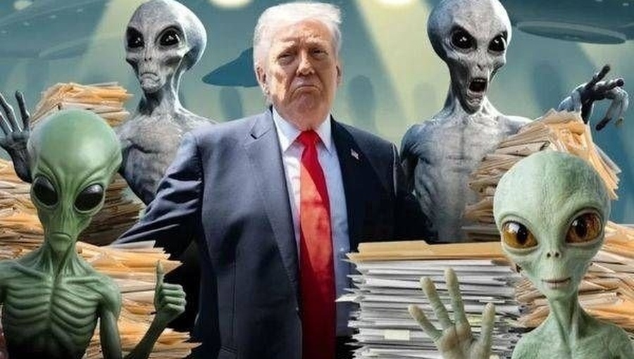 Embajada iraní se burla de Trump por desclasificación de archivos sobre ovnis
