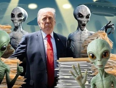 Embajada iraní se burla de Trump por desclasificación de archivos sobre ovnis